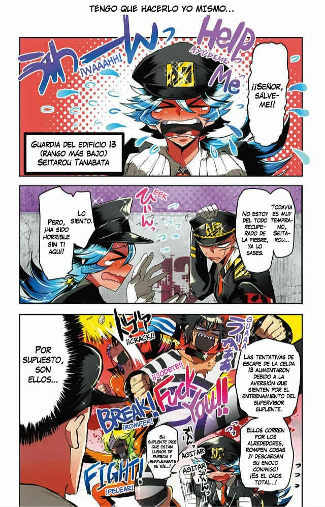 Nanbaka Capítulo 5: ¡¡Aparece un Suplente!! - Page 9