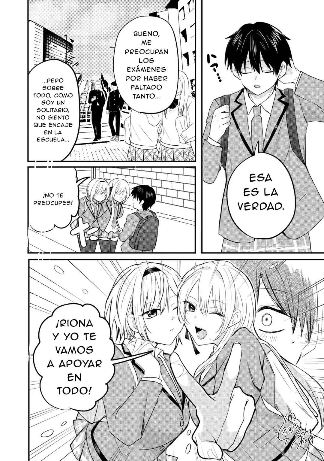 Nani no Torie mo Nai Heibon na Ore ga Bijin Futago Shimai o Inochigake de Tasuketa Kekka, Jitsu wa Yandere datta ni Futari o Gachi Horesaseteshimatta Ken Capítulo 2 - Page 7