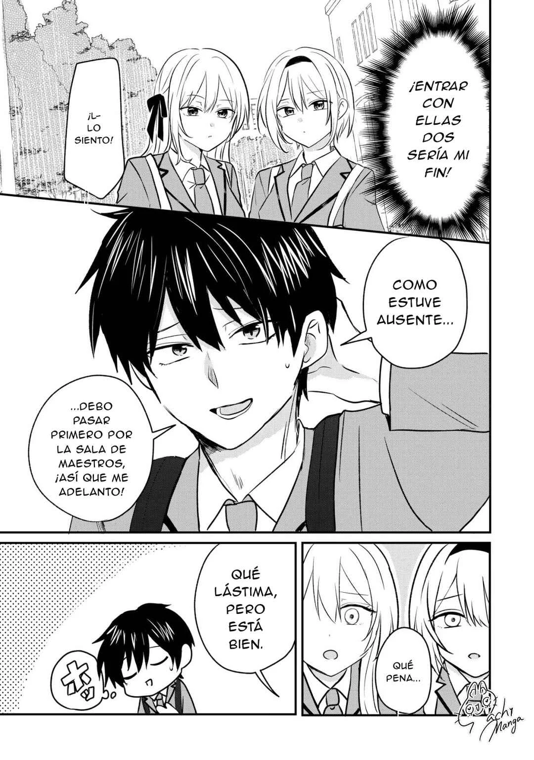 Nani no Torie mo Nai Heibon na Ore ga Bijin Futago Shimai o Inochigake de Tasuketa Kekka, Jitsu wa Yandere datta ni Futari o Gachi Horesaseteshimatta Ken Capítulo 2 - Page 12
