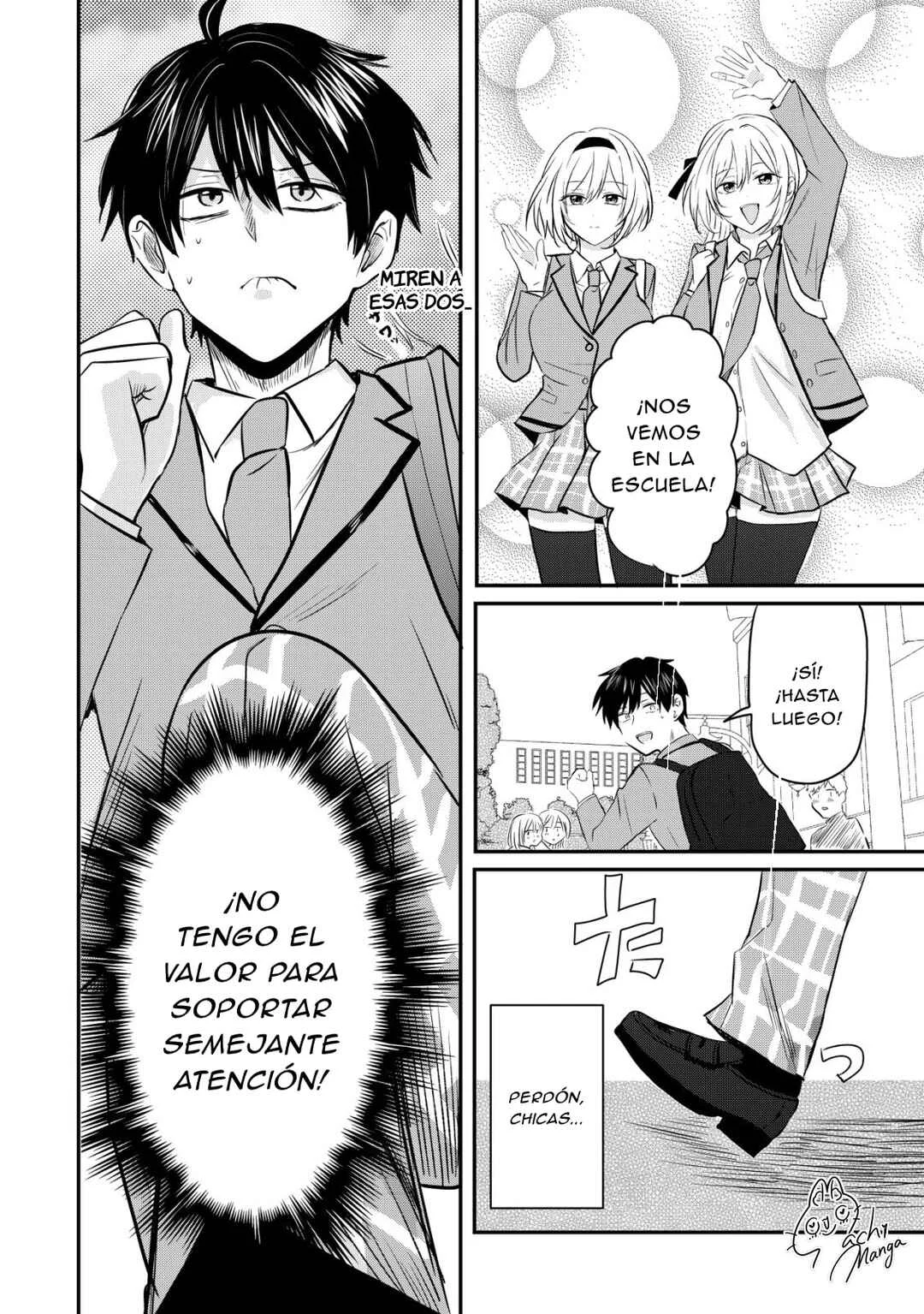 Nani no Torie mo Nai Heibon na Ore ga Bijin Futago Shimai o Inochigake de Tasuketa Kekka, Jitsu wa Yandere datta ni Futari o Gachi Horesaseteshimatta Ken Capítulo 2 - Page 13
