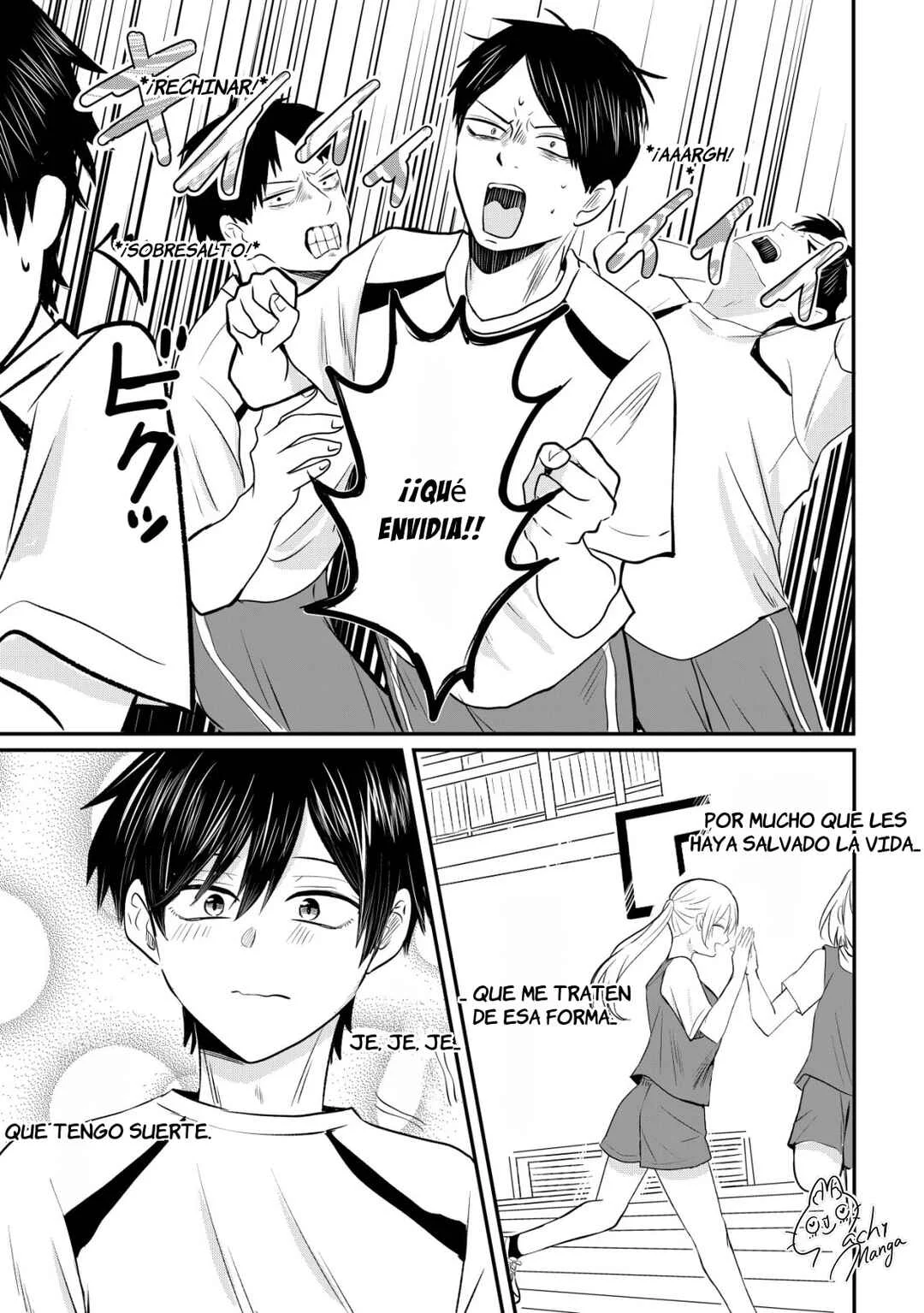 Nani no Torie mo Nai Heibon na Ore ga Bijin Futago Shimai o Inochigake de Tasuketa Kekka, Jitsu wa Yandere datta ni Futari o Gachi Horesaseteshimatta Ken Capítulo 3 - Page 5
