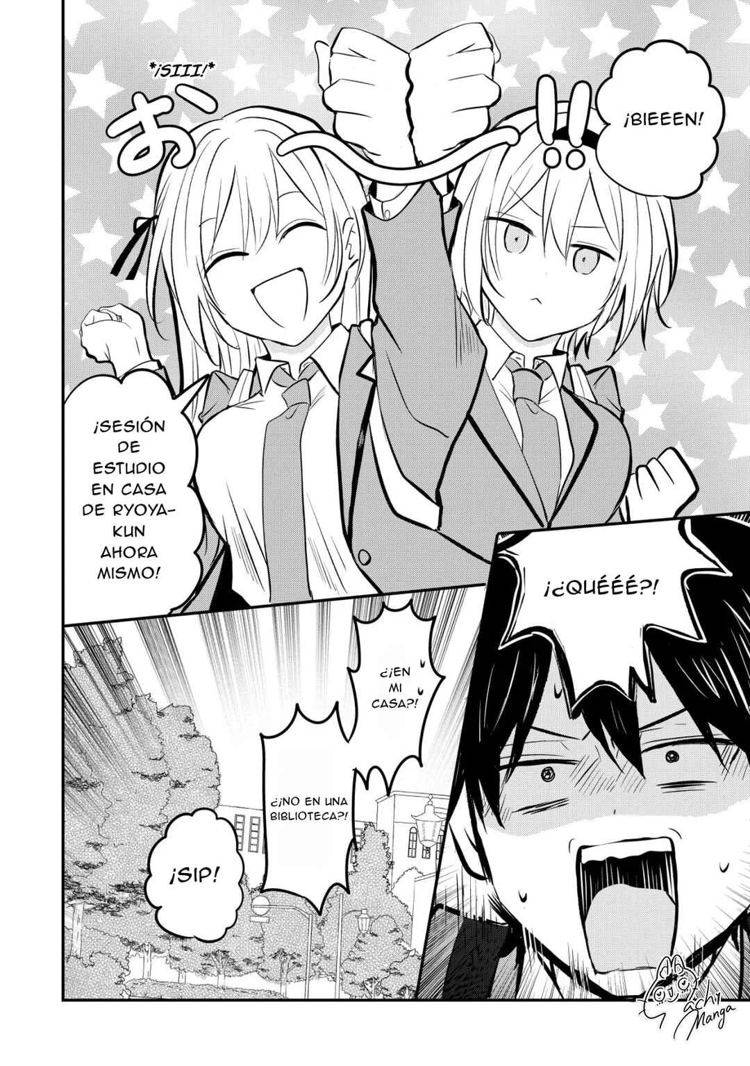 Nani no Torie mo Nai Heibon na Ore ga Bijin Futago Shimai o Inochigake de Tasuketa Kekka, Jitsu wa Yandere datta ni Futari o Gachi Horesaseteshimatta Ken Capítulo 3 - Page 14