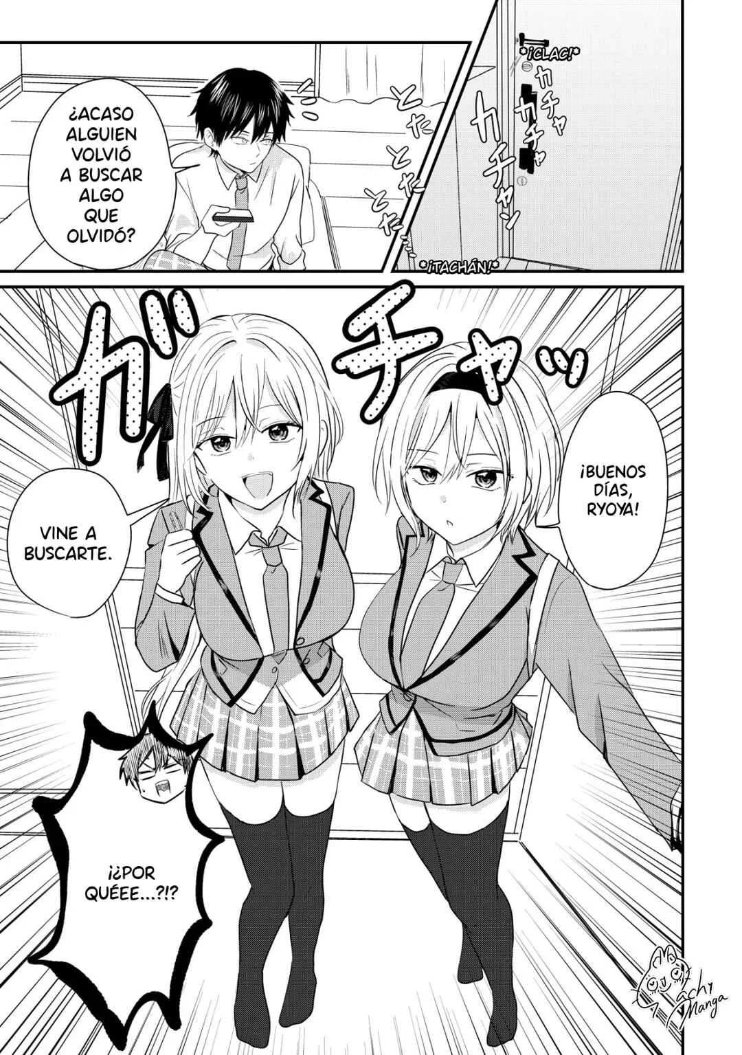 Nani no Torie mo Nai Heibon na Ore ga Bijin Futago Shimai o Inochigake de Tasuketa Kekka, Jitsu wa Yandere datta ni Futari o Gachi Horesaseteshimatta Ken Capítulo 4 - Page 3