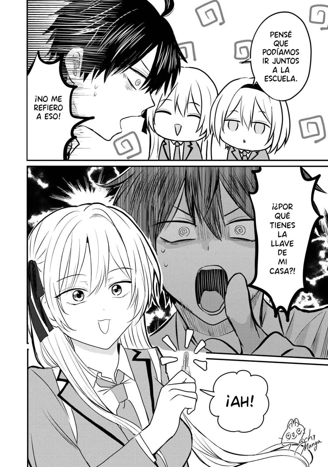 Nani no Torie mo Nai Heibon na Ore ga Bijin Futago Shimai o Inochigake de Tasuketa Kekka, Jitsu wa Yandere datta ni Futari o Gachi Horesaseteshimatta Ken Capítulo 4 - Page 4