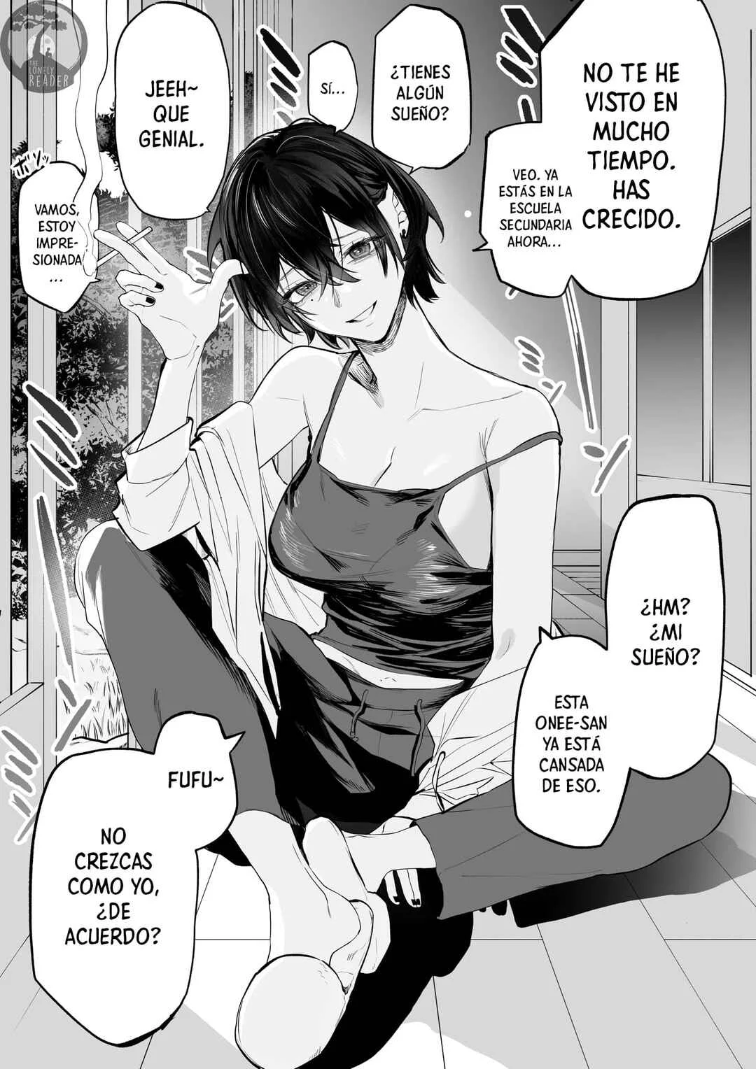 Natsuyasumi ni Shinseki no Onee-san to Hisashiburi no Saikai Capítulo 1 - Page 2