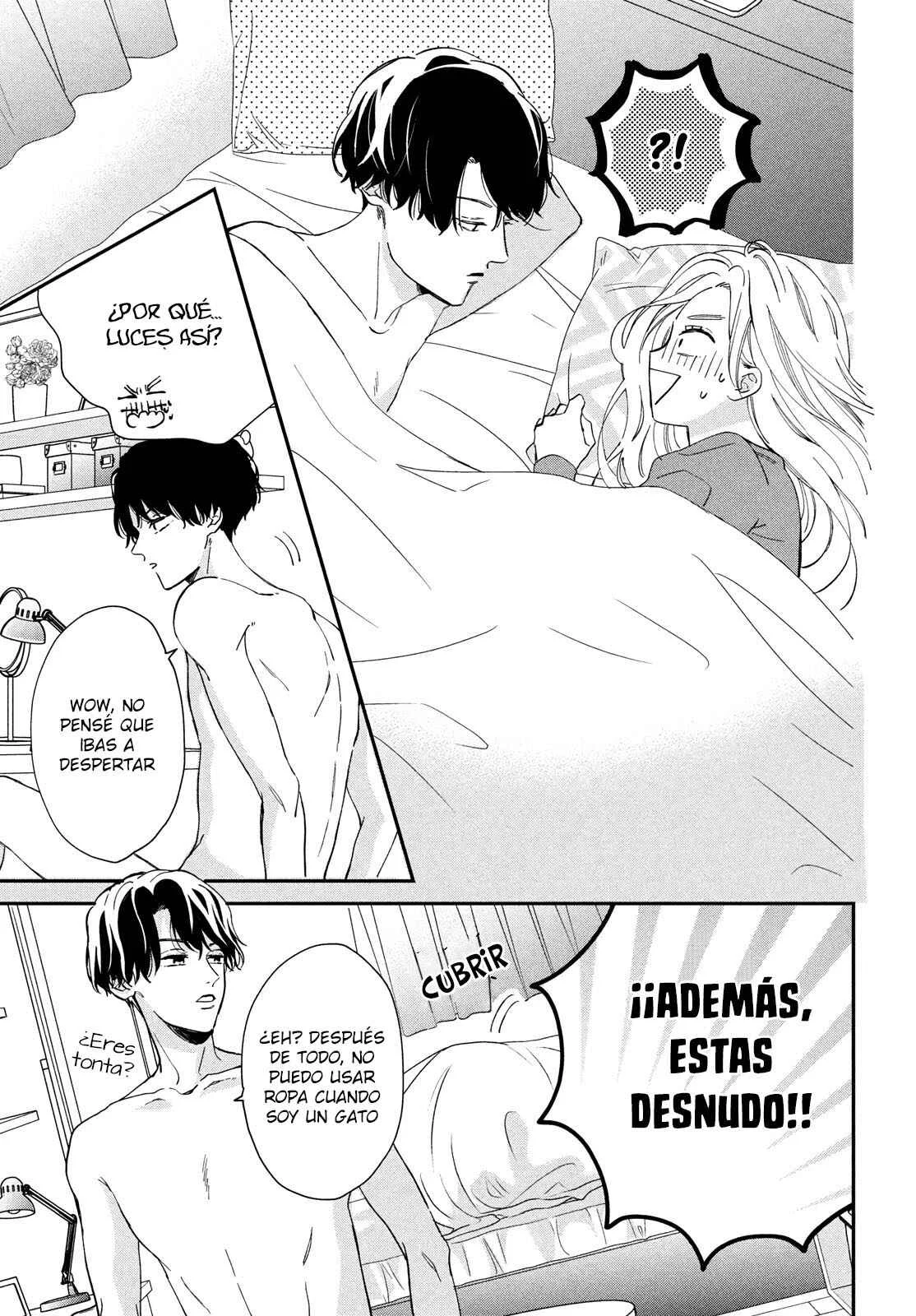 Neko to Kiss Capítulo 1: El Gato y la Reina - Page 35