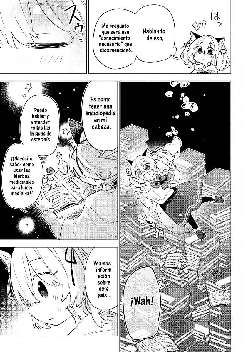 Nekomimi Shoujo wa Mori de Slow Life wo Okuritai ~Mofumofu wa Shomou Shimashita ga, Seijo to ka Ouji-sama to ka wa Chuumongai desu~ Capítulo 1: La historia de mi reencarnación como chica gato - Page 23