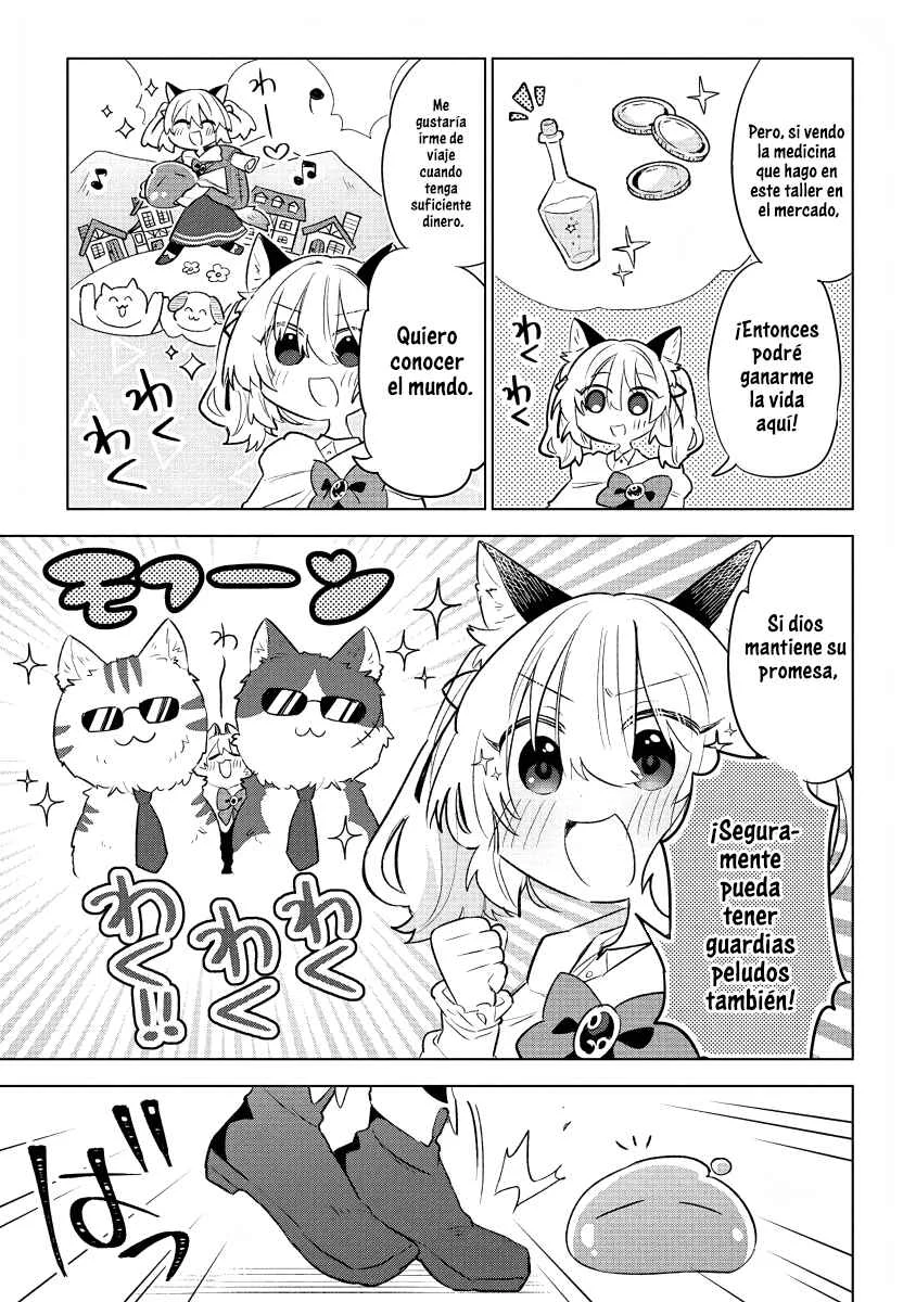 Nekomimi Shoujo wa Mori de Slow Life wo Okuritai ~Mofumofu wa Shomou Shimashita ga, Seijo to ka Ouji-sama to ka wa Chuumongai desu~ Capítulo 1: La historia de mi reencarnación como chica gato - Page 25