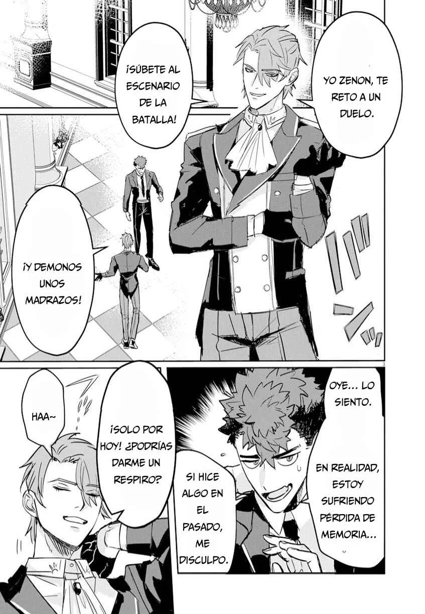 Nichiasa Suki no Otaku ga Akuyaku Seito ni Tenseishita Kekka, Hametsu Flag ga Houkaishiteiku Ken ni Tsuite Capítulo 2.1: ¡Duelo! - Page 4