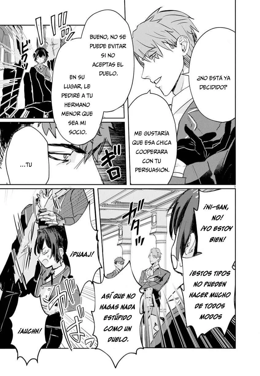 Nichiasa Suki no Otaku ga Akuyaku Seito ni Tenseishita Kekka, Hametsu Flag ga Houkaishiteiku Ken ni Tsuite Capítulo 2.1: ¡Duelo! - Page 10