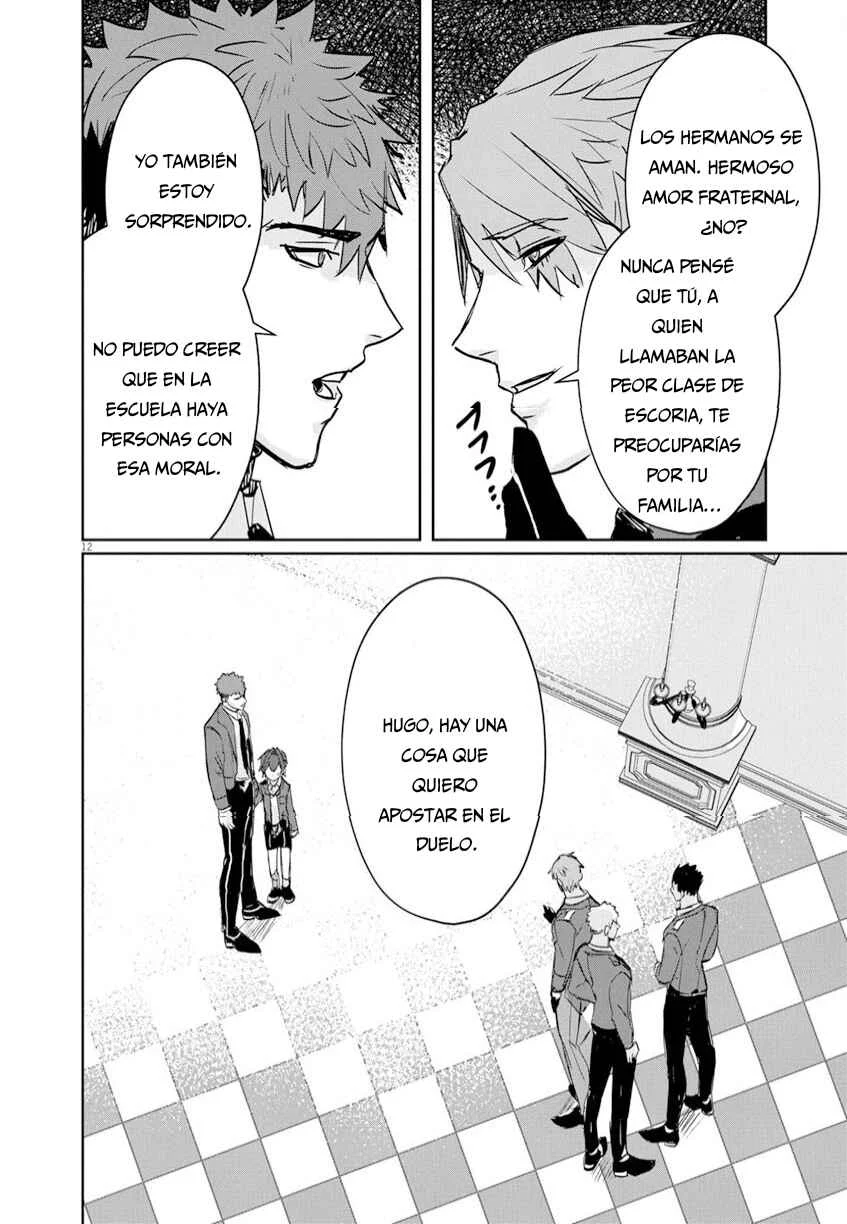 Nichiasa Suki no Otaku ga Akuyaku Seito ni Tenseishita Kekka, Hametsu Flag ga Houkaishiteiku Ken ni Tsuite Capítulo 2.1: ¡Duelo! - Page 13