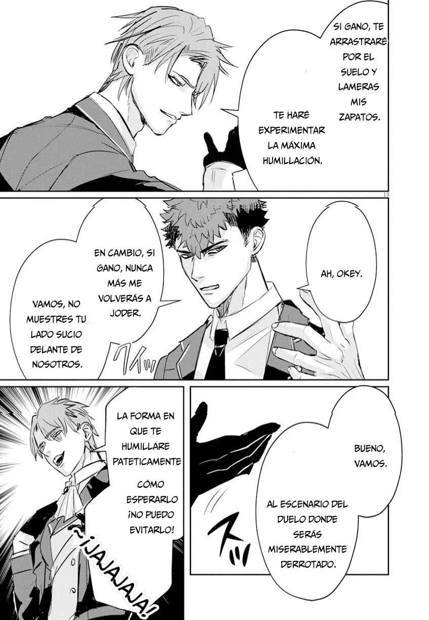 Nichiasa Suki no Otaku ga Akuyaku Seito ni Tenseishita Kekka, Hametsu Flag ga Houkaishiteiku Ken ni Tsuite Capítulo 2.1: ¡Duelo! - Page 14