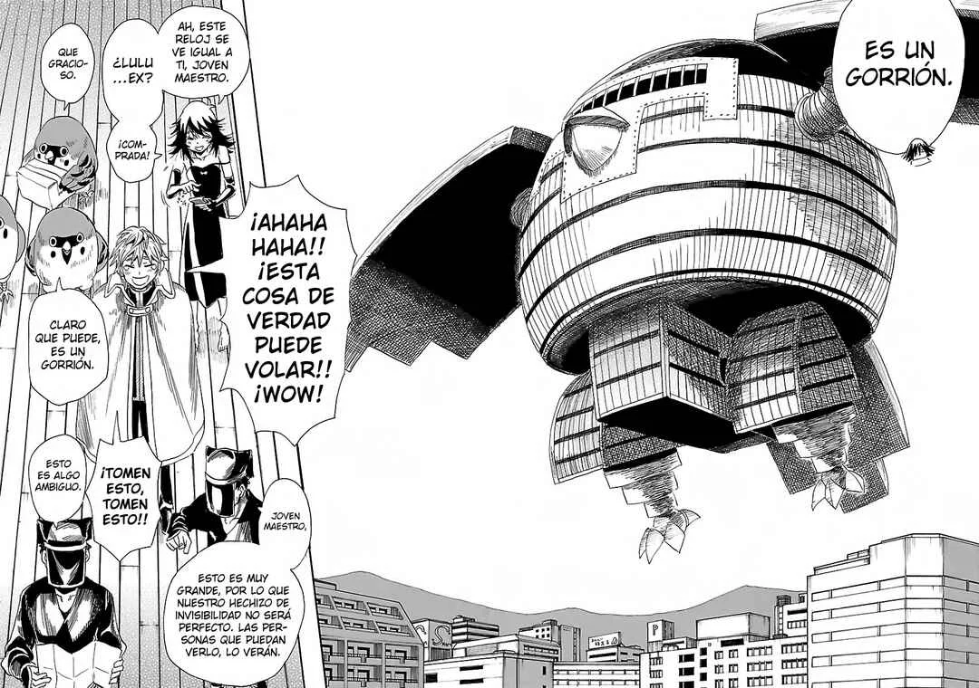 Nihonmatsu Kyoudai to Mokuzou Keikoku no Bouken Capítulo 2: Los Hermanos Nihonmatsu y Reidou Tenkichi - Page 24