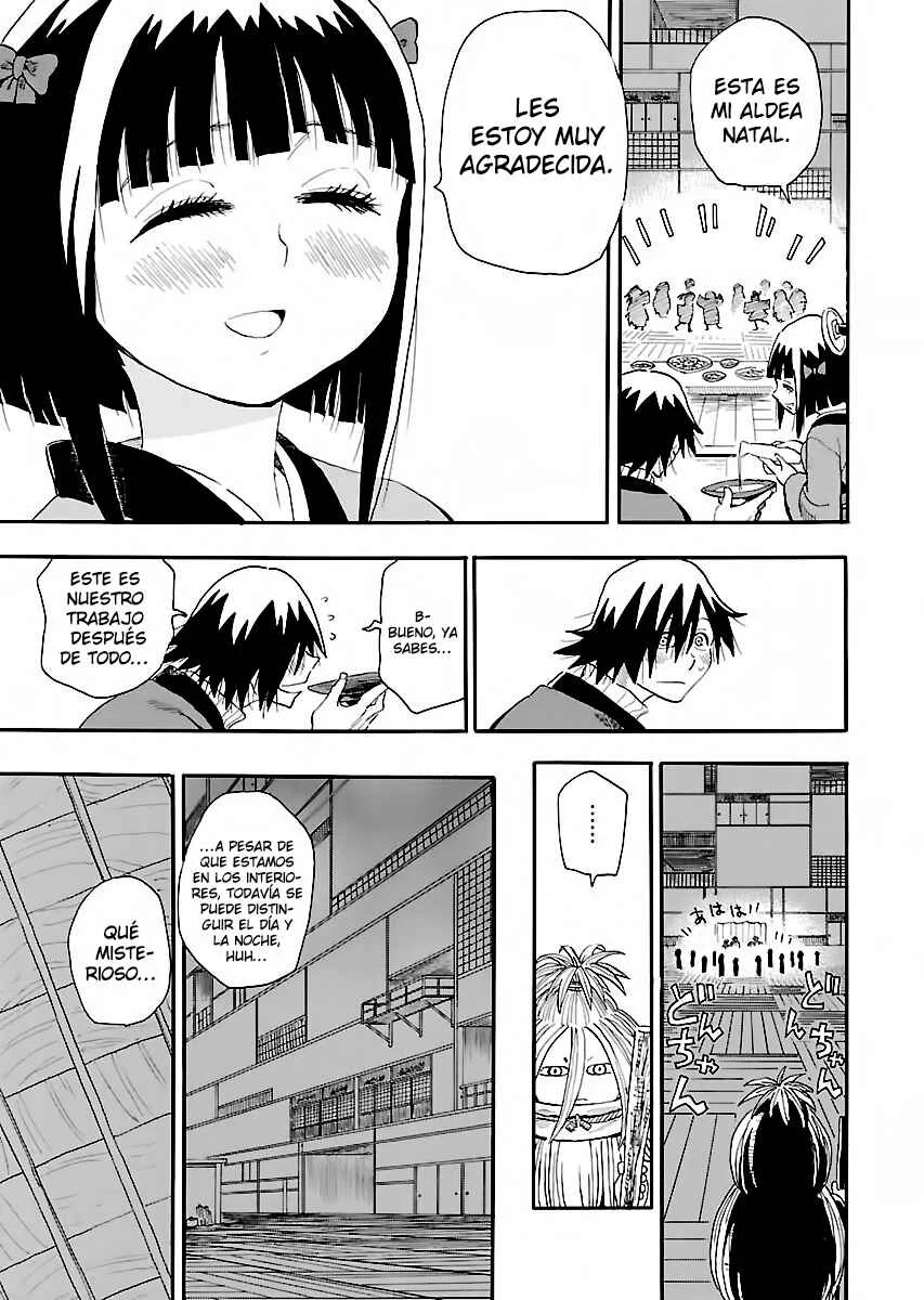 Nihonmatsu Kyoudai to Mokuzou Keikoku no Bouken Capítulo 4: Los Forasteros y la Aldea de la Fortuna - Page 10