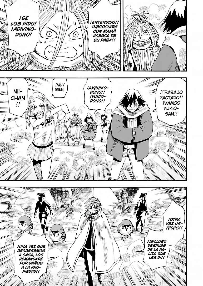 Nihonmatsu Kyoudai to Mokuzou Keikoku no Bouken Capítulo 4: Los Forasteros y la Aldea de la Fortuna - Page 19