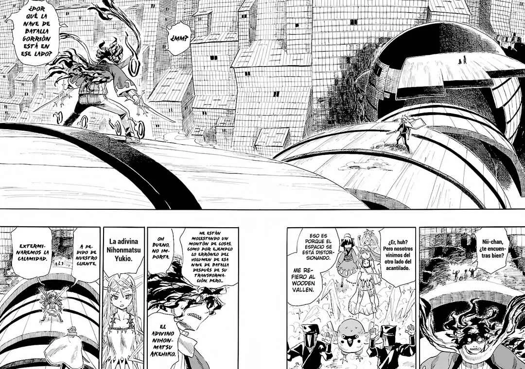 Nihonmatsu Kyoudai to Mokuzou Keikoku no Bouken Capítulo 4: Los Forasteros y la Aldea de la Fortuna - Page 23