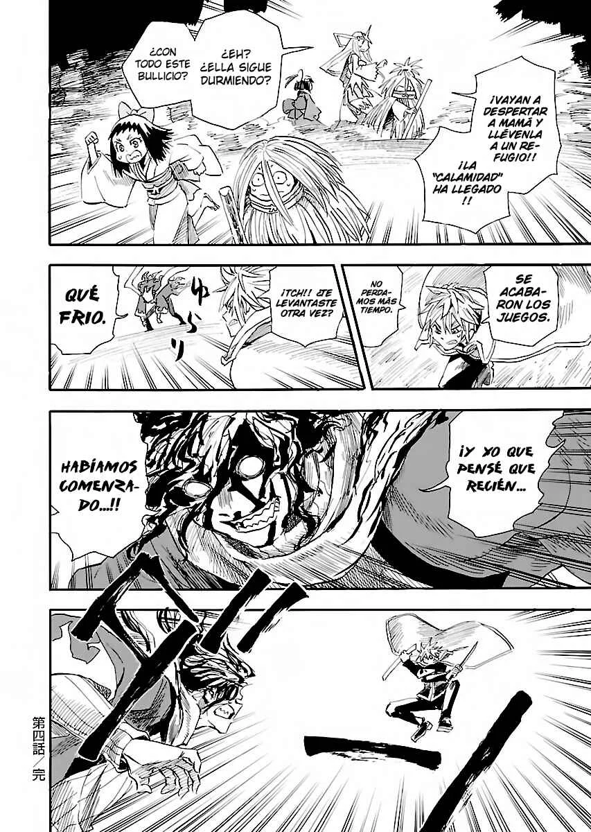 Nihonmatsu Kyoudai to Mokuzou Keikoku no Bouken Capítulo 4: Los Forasteros y la Aldea de la Fortuna - Page 28
