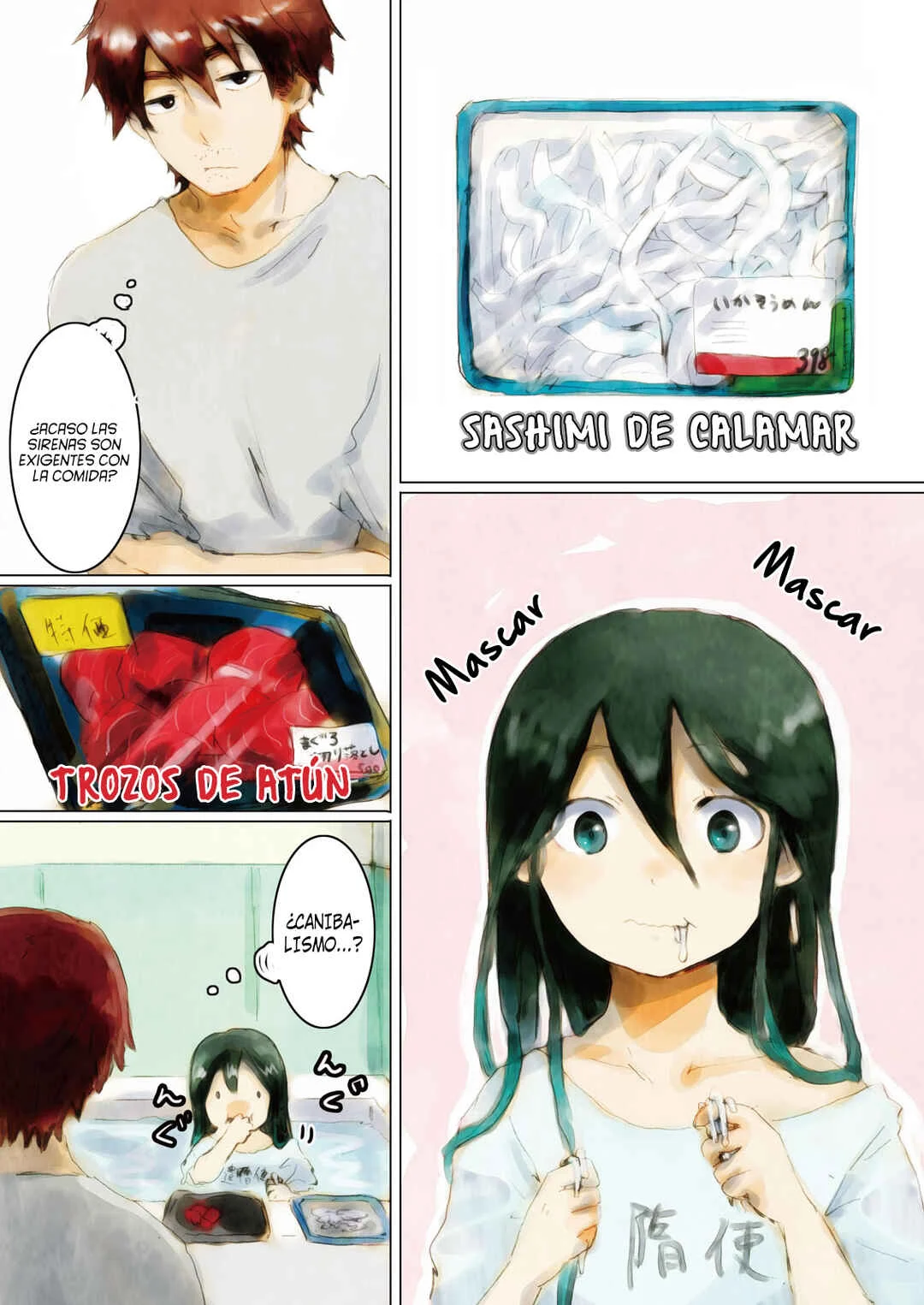 Ningyo no Sodatekata Capítulo 2: Comida - Page 7