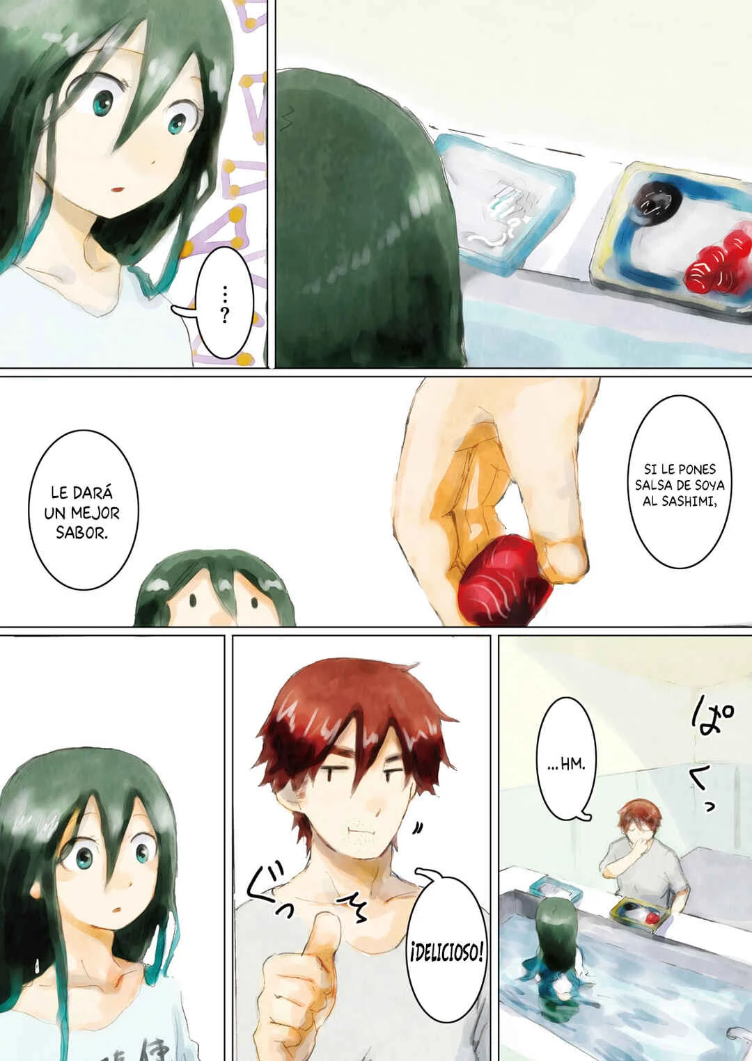 Ningyo no Sodatekata Capítulo 2: Comida - Page 9