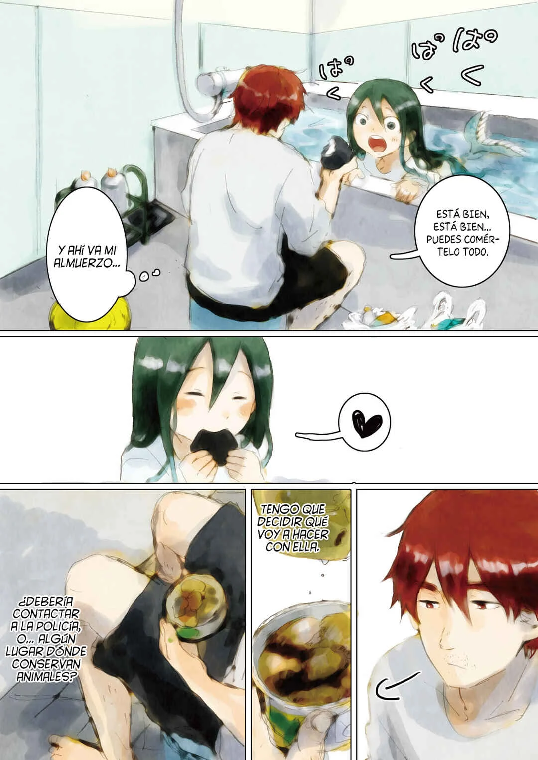 Ningyo no Sodatekata Capítulo 2: Comida - Page 14