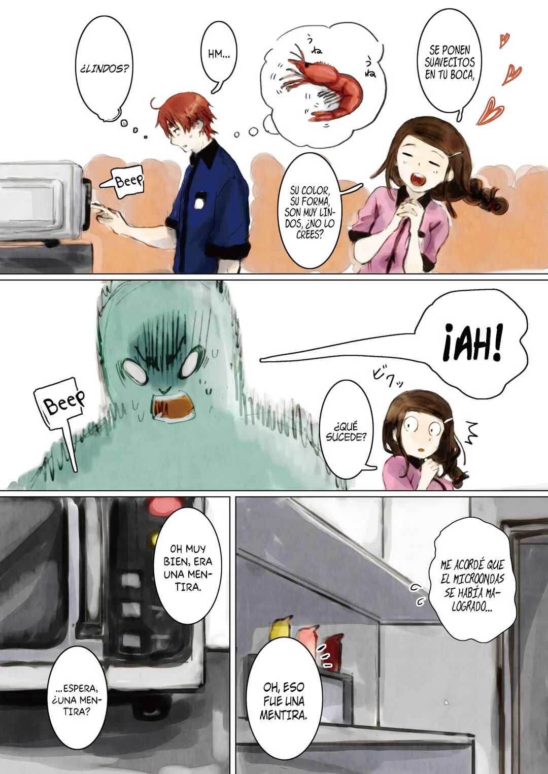 Ningyo no Sodatekata Capítulo 5: Camarones - Page 9