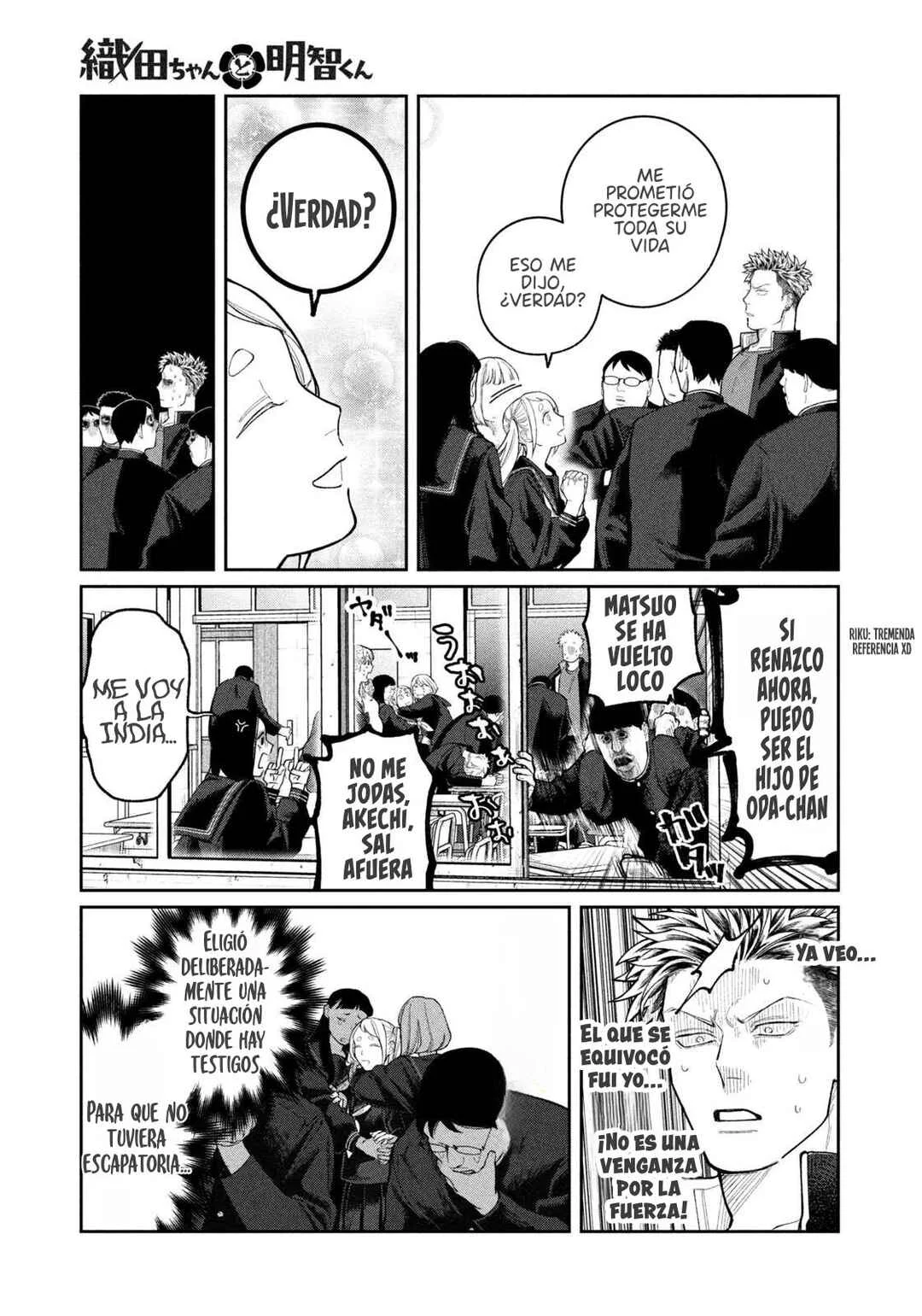Oda-chan to Akechi-kun Capítulo 1 - Page 34