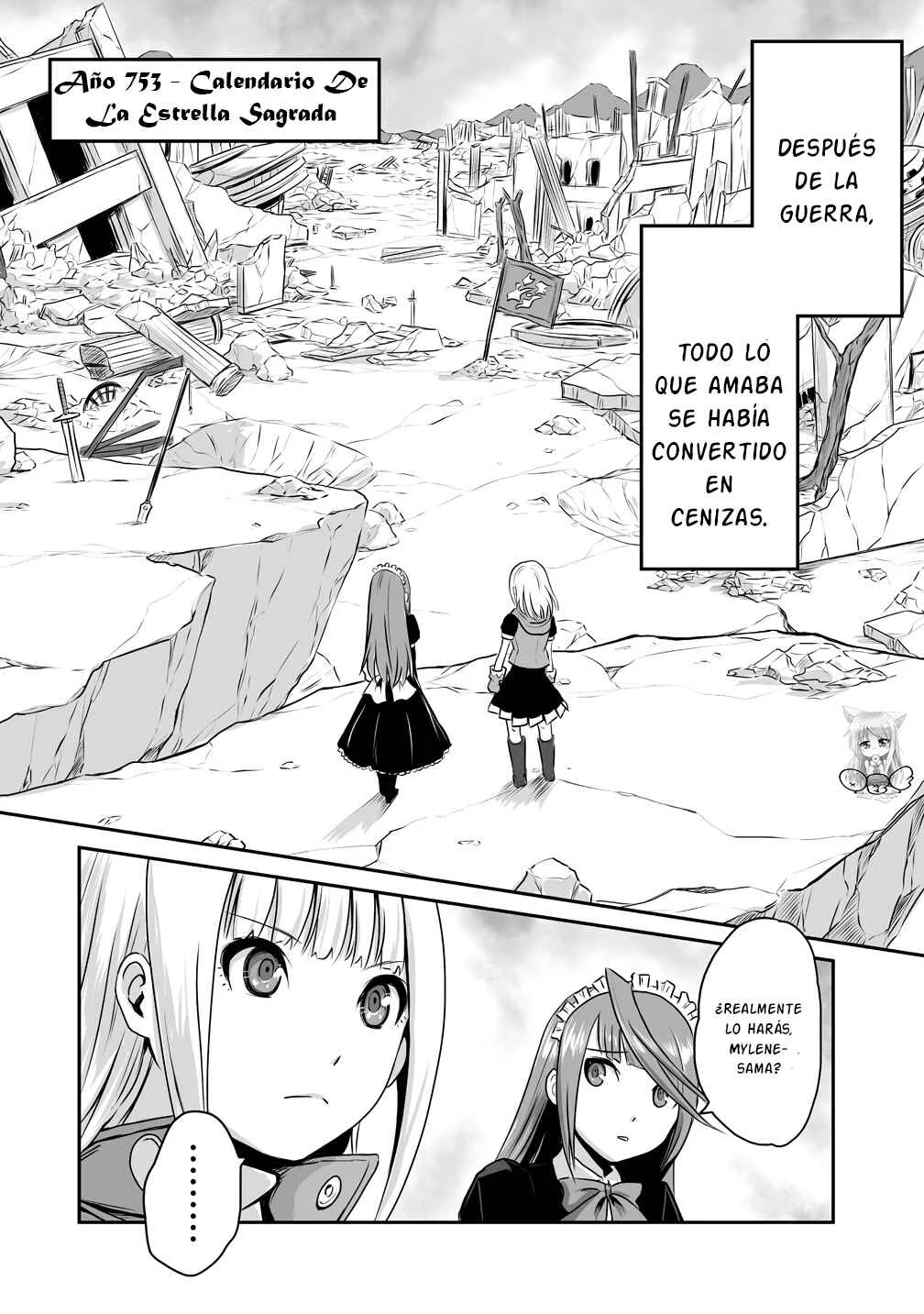 Okiraku Onna Madoushi no Kaitakuki - Maid to Hajimeru Mattari Rakuraku Slow Life Capítulo 1: ¡Por un Nuevo Futuro! - Page 3