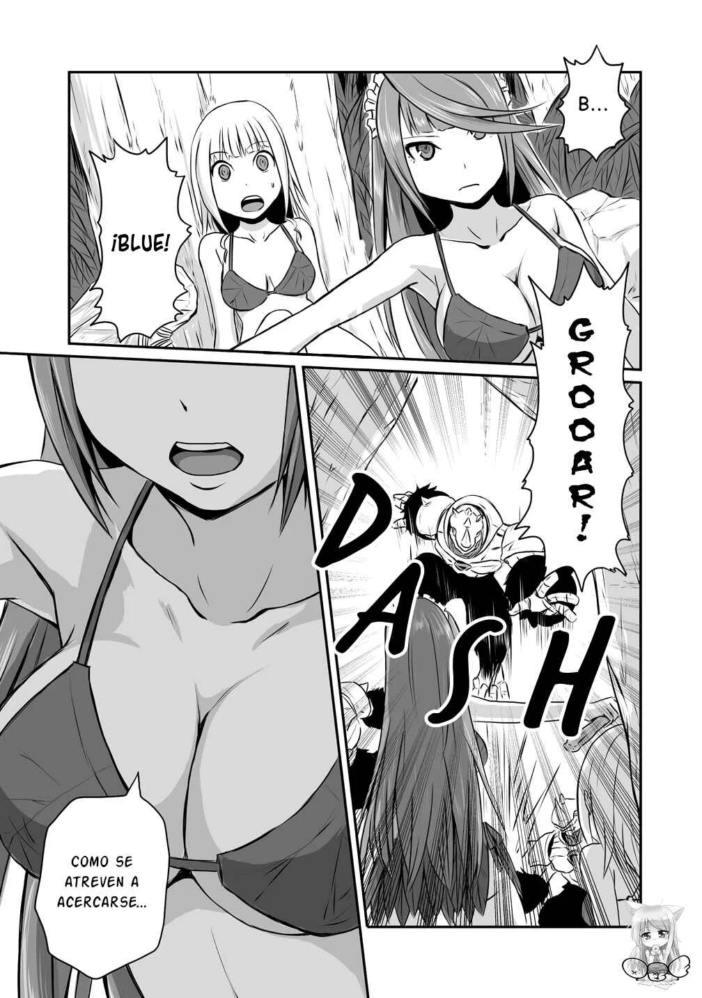 Okiraku Onna Madoushi no Kaitakuki - Maid to Hajimeru Mattari Rakuraku Slow Life Capítulo 2: ¡La Maid Golem, Cobra Vida! - Page 6
