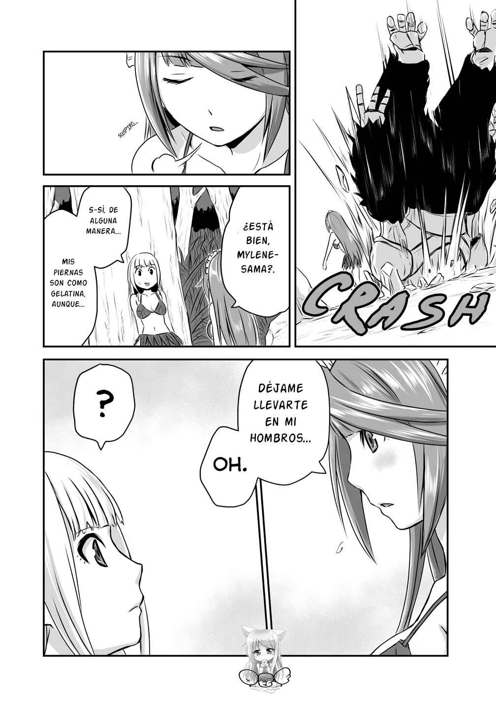Okiraku Onna Madoushi no Kaitakuki - Maid to Hajimeru Mattari Rakuraku Slow Life Capítulo 2: ¡La Maid Golem, Cobra Vida! - Page 9