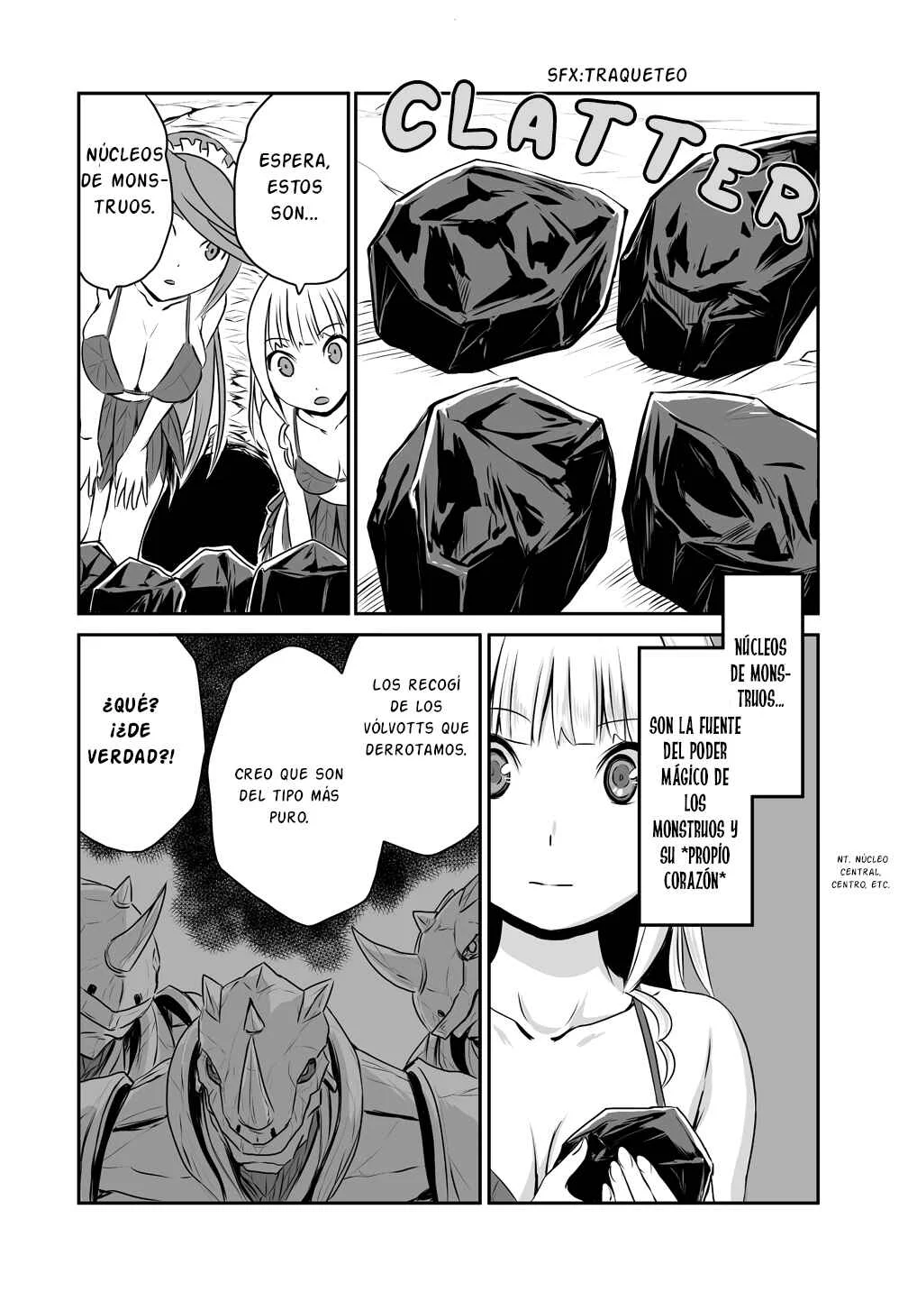 Okiraku Onna Madoushi no Kaitakuki - Maid to Hajimeru Mattari Rakuraku Slow Life Capítulo 2: ¡La Maid Golem, Cobra Vida! - Page 13