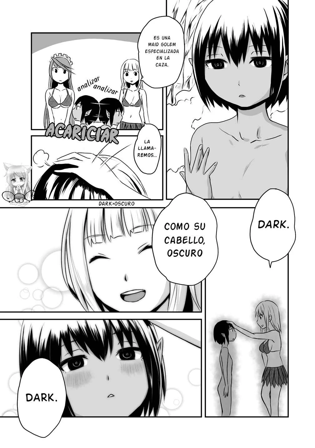 Okiraku Onna Madoushi no Kaitakuki - Maid to Hajimeru Mattari Rakuraku Slow Life Capítulo 2: ¡La Maid Golem, Cobra Vida! - Page 22