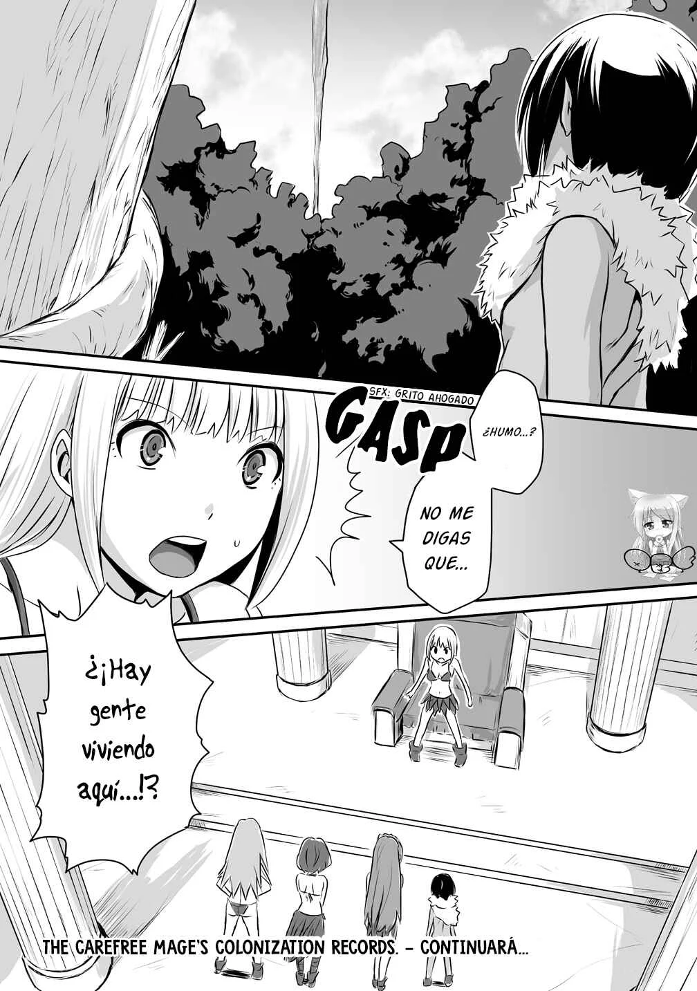 Okiraku Onna Madoushi no Kaitakuki - Maid to Hajimeru Mattari Rakuraku Slow Life Capítulo 2: ¡La Maid Golem, Cobra Vida! - Page 34
