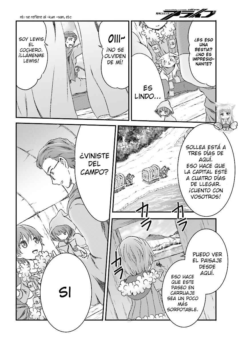 Okiraku Onna Madoushi no Kaitakuki - Maid to Hajimeru Mattari Rakuraku Slow Life Capítulo 3: ¡Aldea encontrada¡ - Page 5