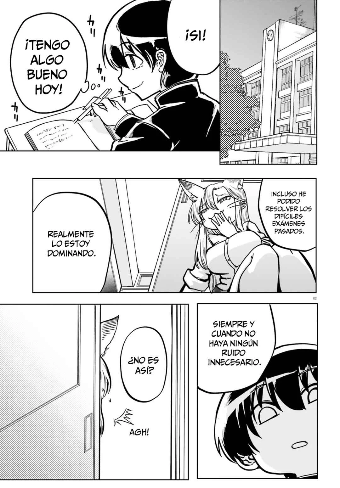 Okitsune Gal Katabami-san Capítulo 2 - Page 4