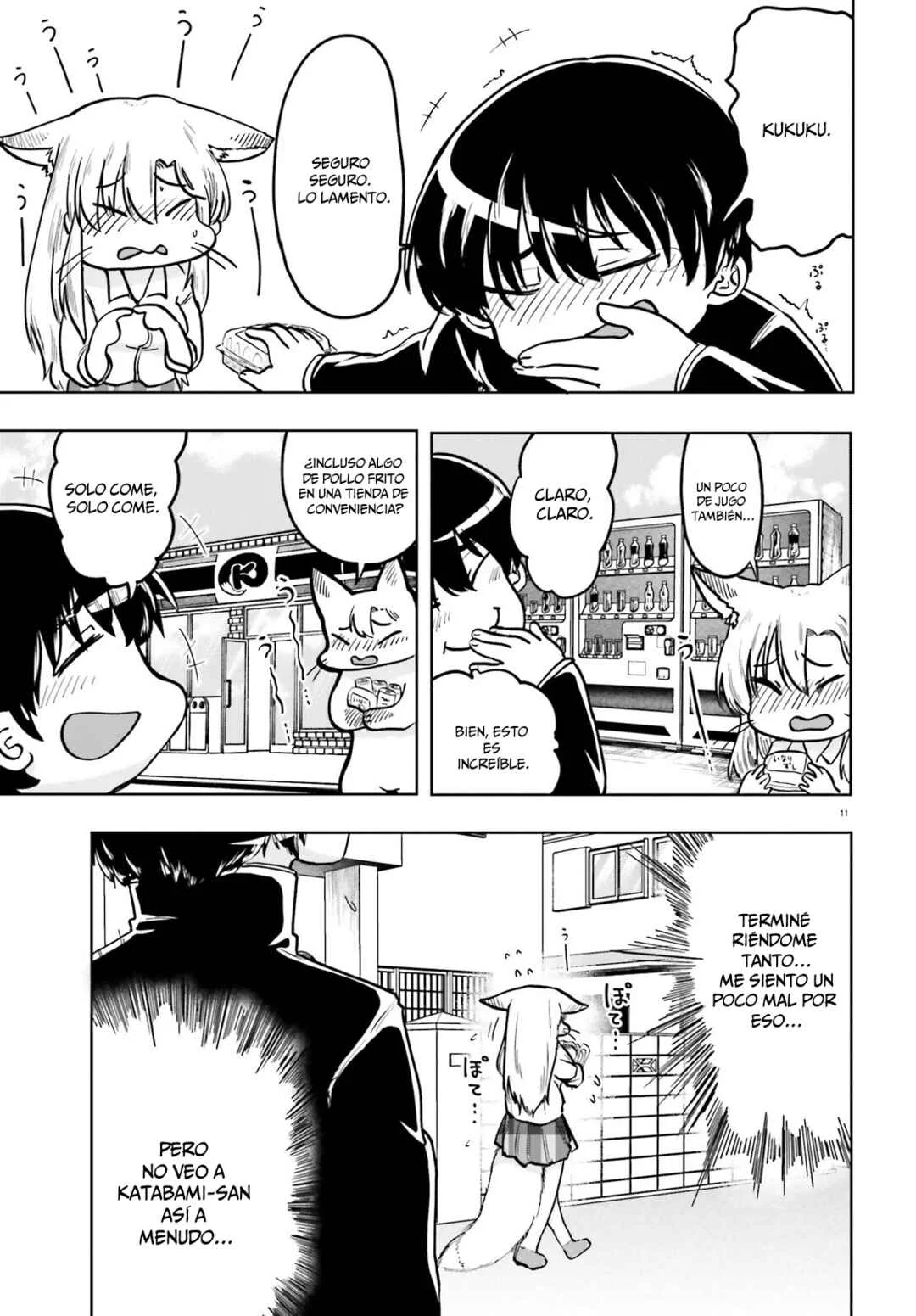 Okitsune Gal Katabami-san Capítulo 3 - Page 12