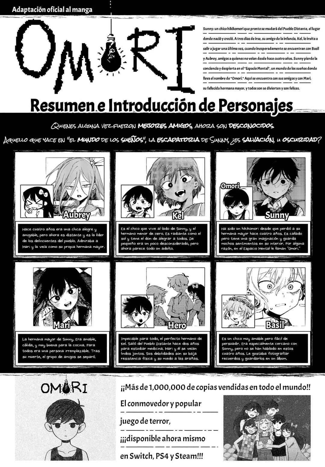 OMORI Capítulo 3: Esos Tiempos lo Fueron Todo - Page 1