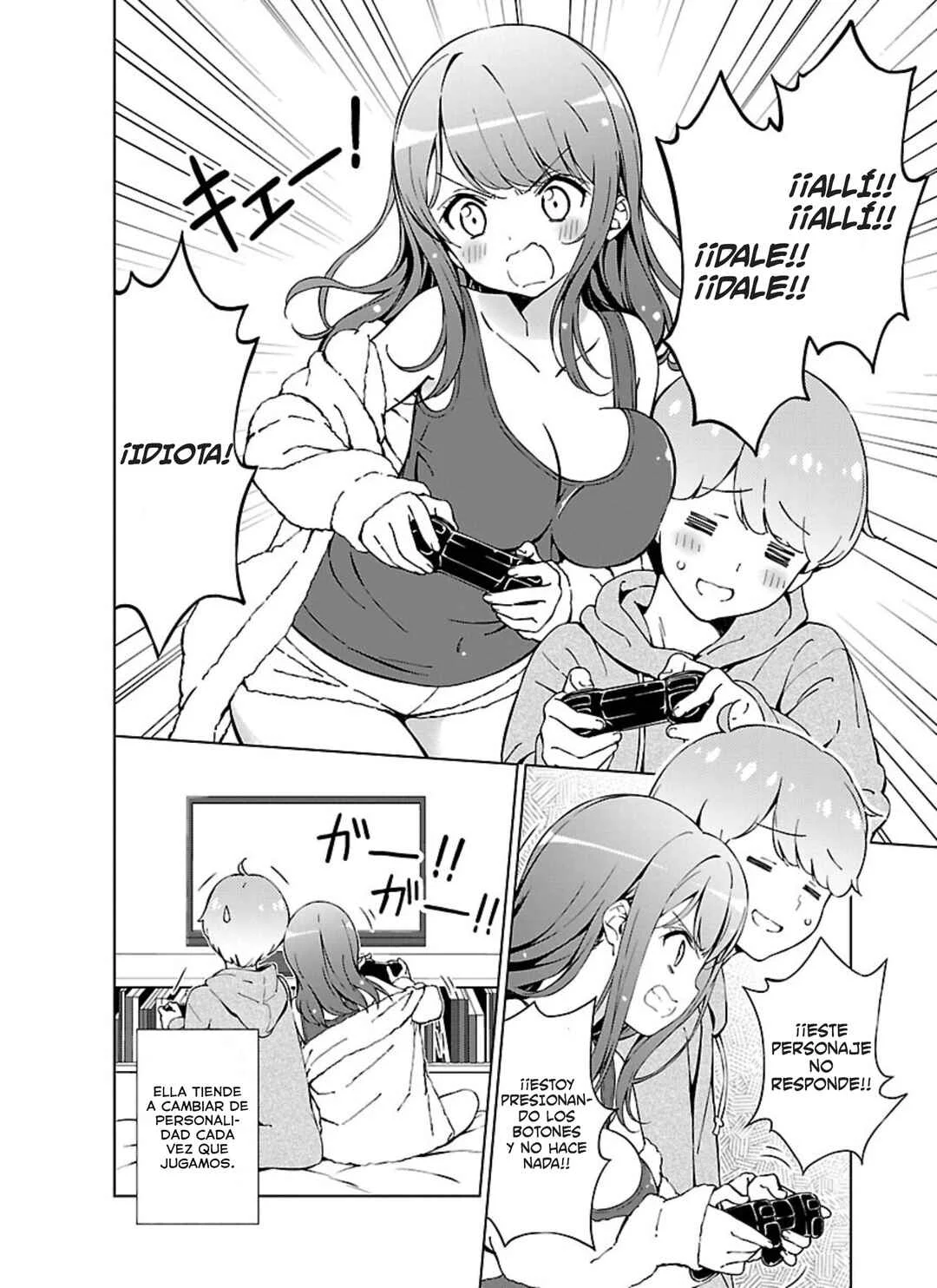 Onee-chan wa Game wo Suruto Hito ga Kawaru Onee-chan Capítulo 1: Mi onechan cambió su personalidad con un juego de fútbol. - Page 4