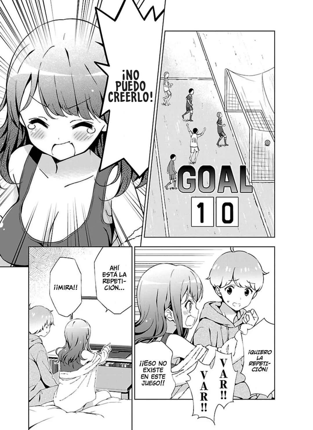 Onee-chan wa Game wo Suruto Hito ga Kawaru Onee-chan Capítulo 1: Mi onechan cambió su personalidad con un juego de fútbol. - Page 6