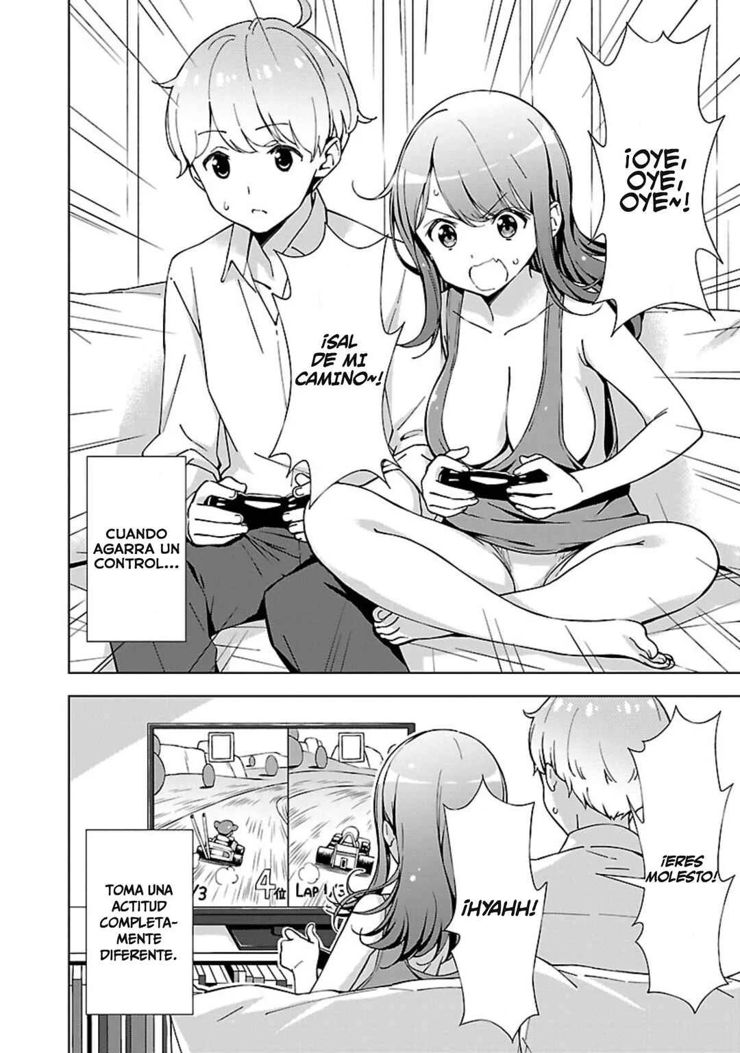 Onee-chan wa Game wo Suruto Hito ga Kawaru Onee-chan Capítulo 2: Onechan es una conductora agresiva - Page 2