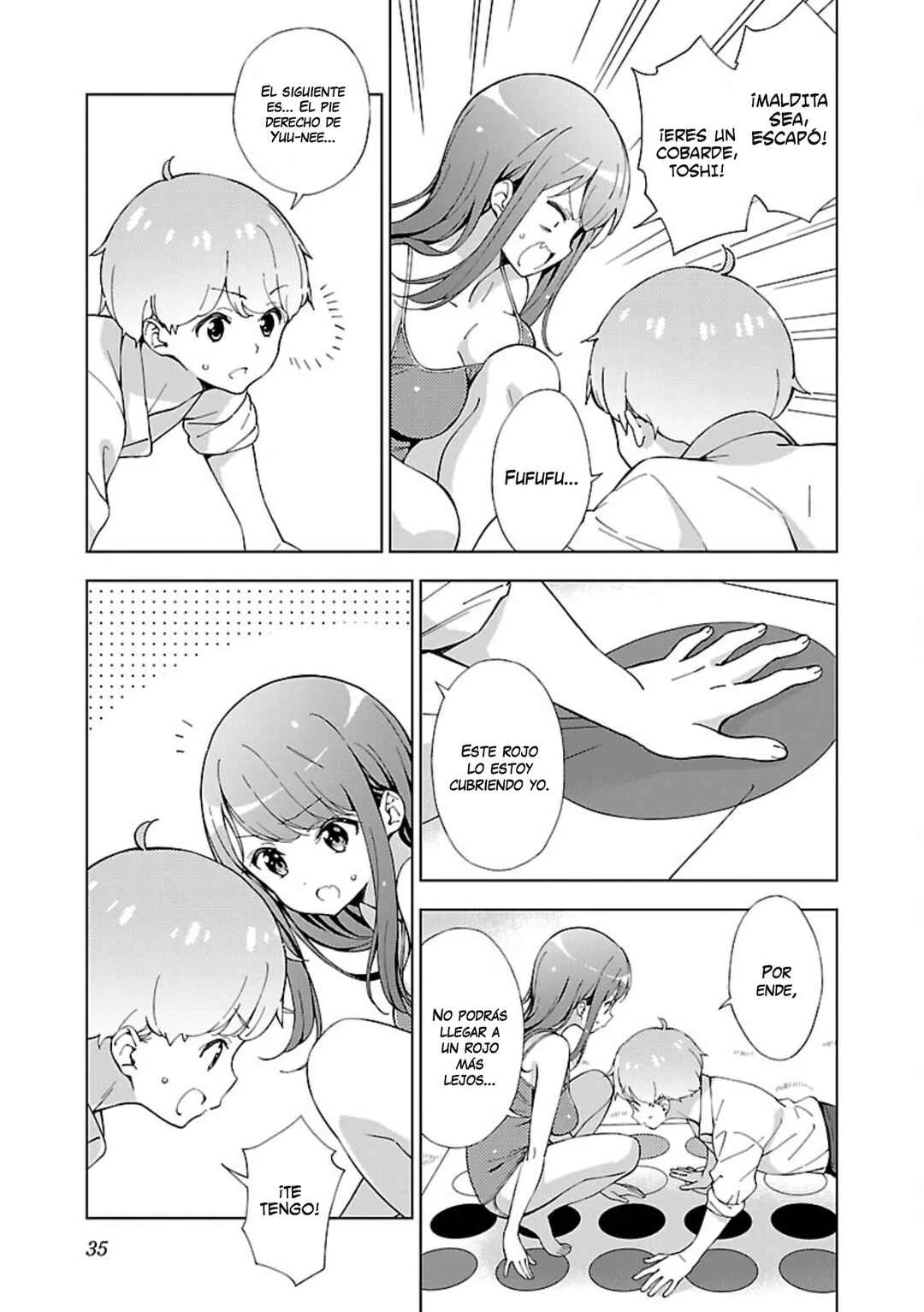 Onee-chan wa Game wo Suruto Hito ga Kawaru Onee-chan Capítulo 3: La onechan se convierte en la paloma rey de una sola pierna - Page 5