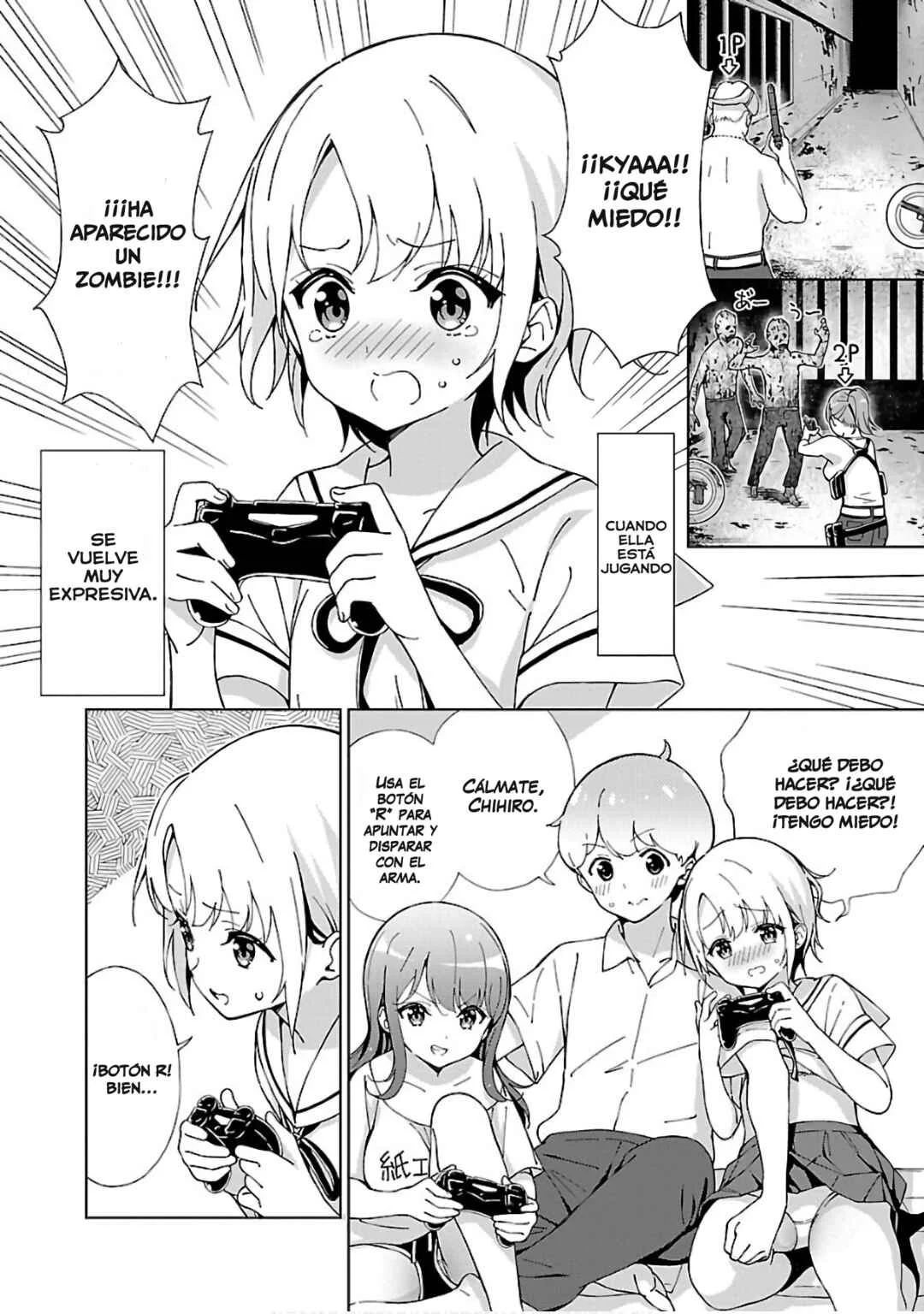 Onee-chan wa Game wo Suruto Hito ga Kawaru Onee-chan Capítulo 4: Un videojuego arriesgado - Page 4
