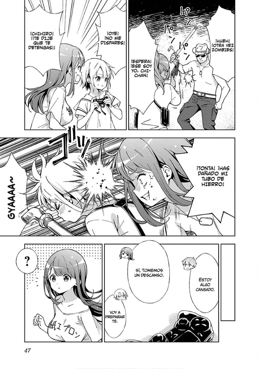 Onee-chan wa Game wo Suruto Hito ga Kawaru Onee-chan Capítulo 4: Un videojuego arriesgado - Page 7