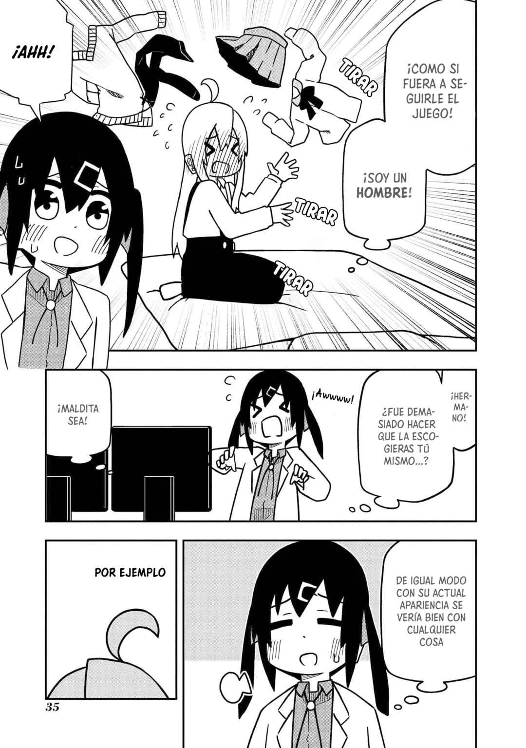 Onii-chan wa Oshimai! Koushiki Anthology Comic Capítulo 4: Mahiro y la observación del progreso - Page 4
