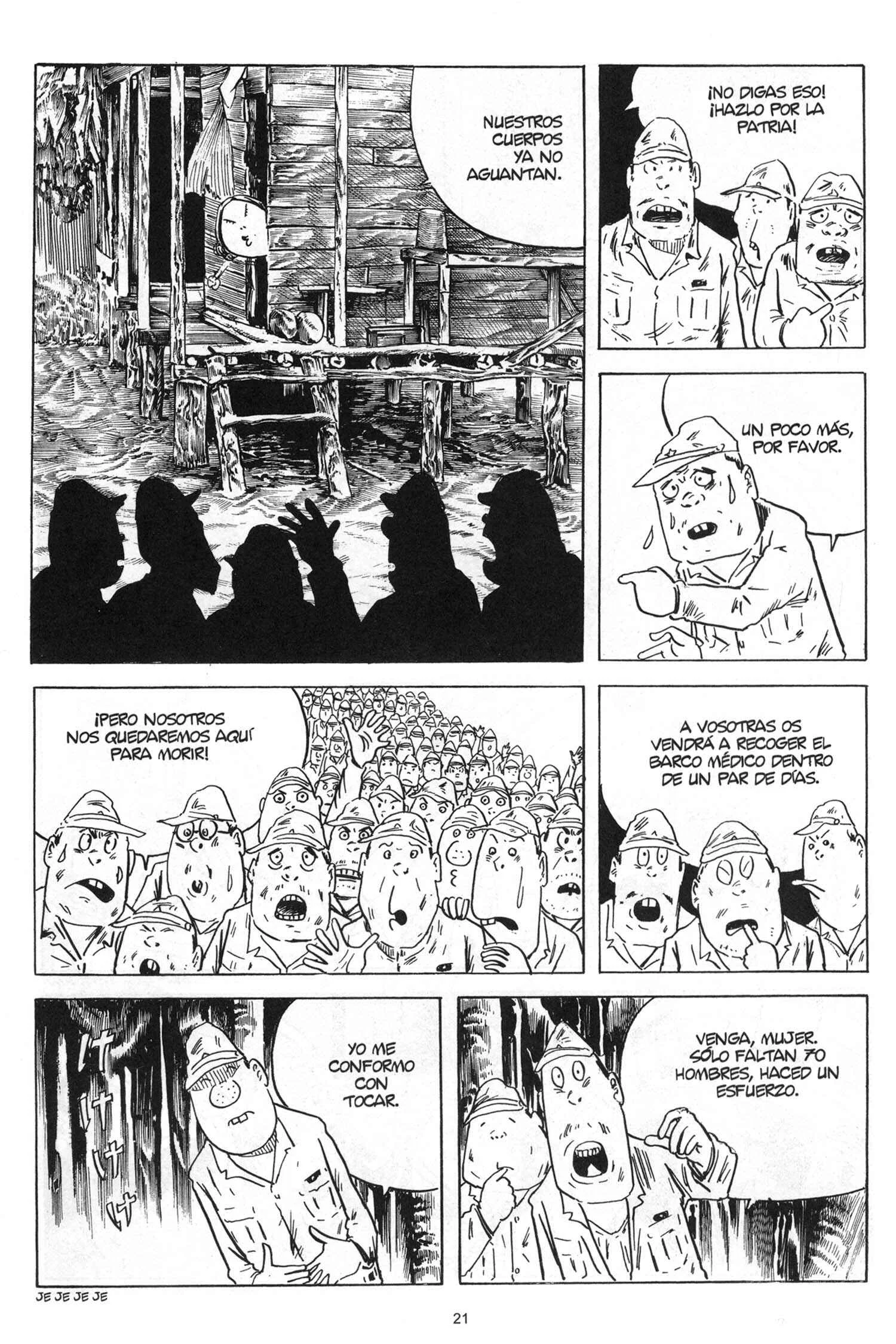 Onward Towards Our Noble Deaths! Capítulo 2: Parte 2 - Page 1