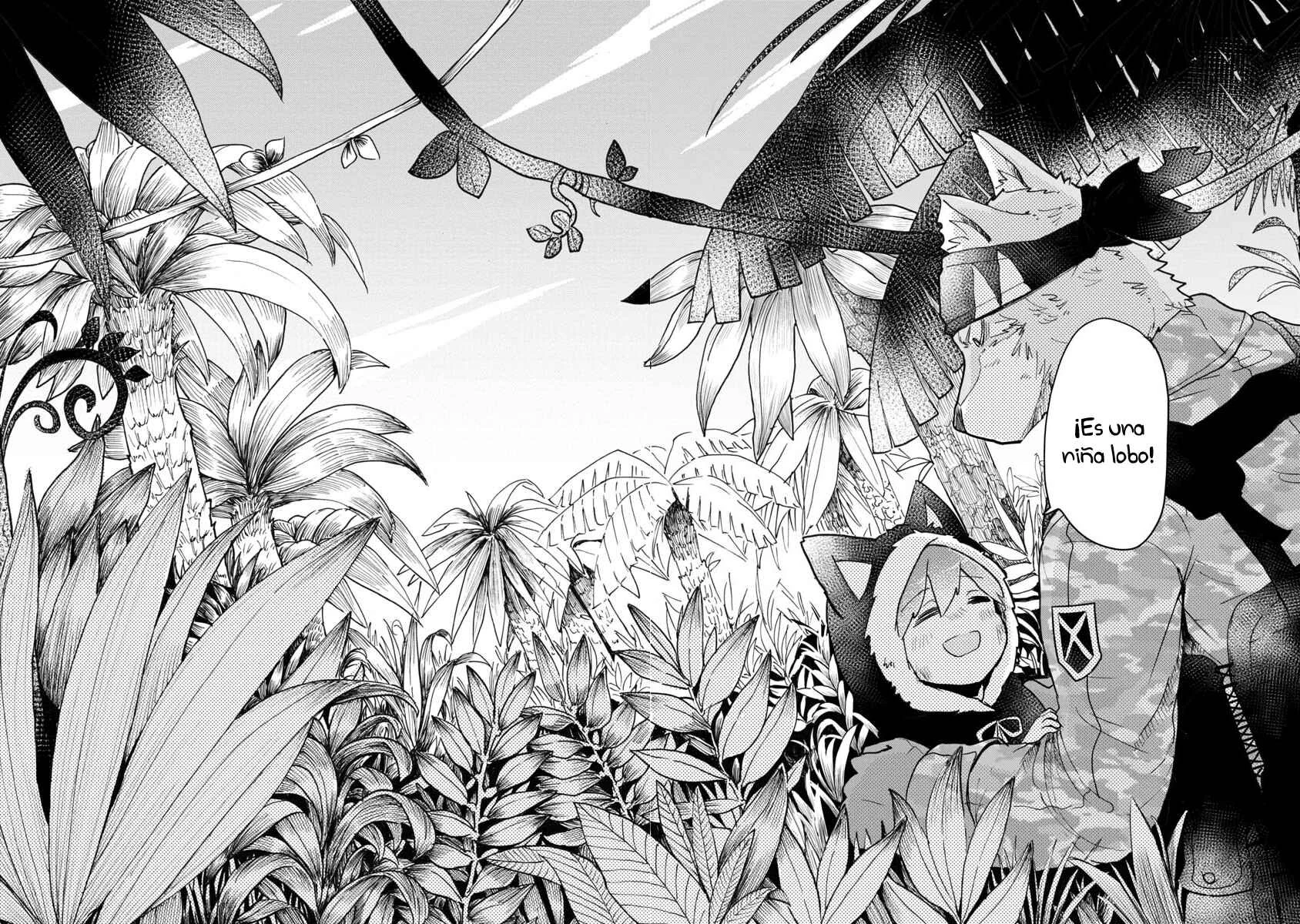 Ookami no Ko Sora wa Senjou ni iru Capítulo 1: Niña lobo - Page 8