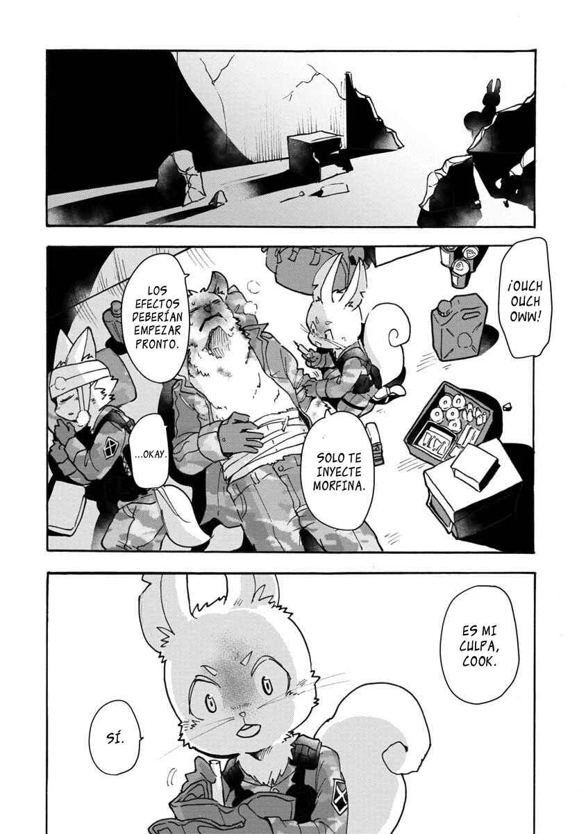 Ookami no Ko Sora wa Senjou ni iru Capítulo 1: Niña lobo - Page 9