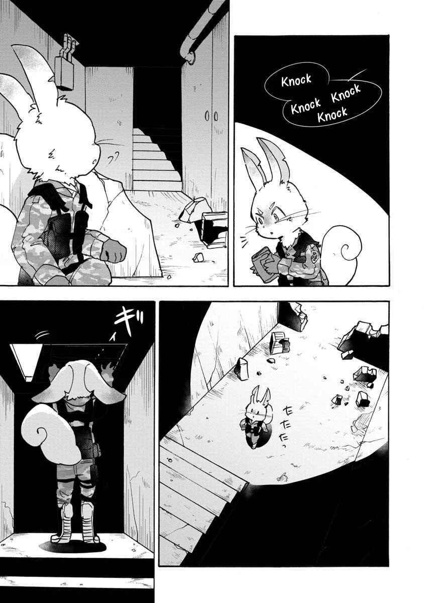 Ookami no Ko Sora wa Senjou ni iru Capítulo 1: Niña lobo - Page 10