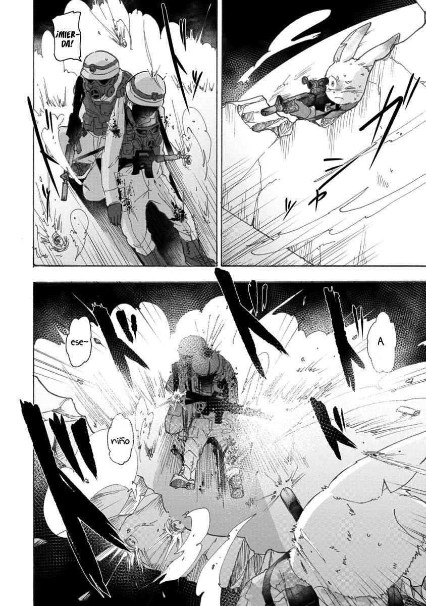 Ookami no Ko Sora wa Senjou ni iru Capítulo 1: Niña lobo - Page 23
