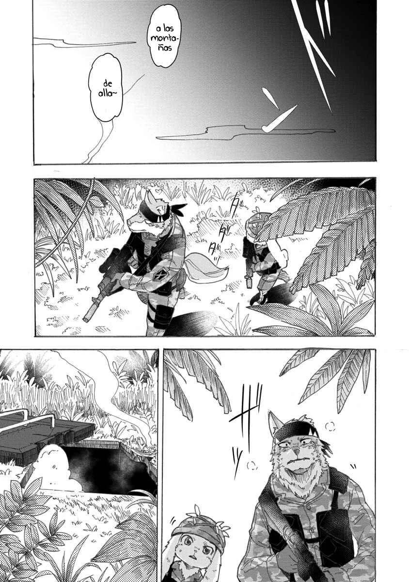 Ookami no Ko Sora wa Senjou ni iru Capítulo 1: Niña lobo - Page 24