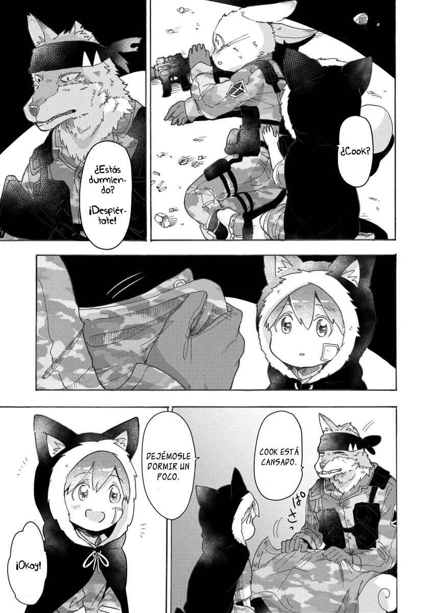 Ookami no Ko Sora wa Senjou ni iru Capítulo 1: Niña lobo - Page 28